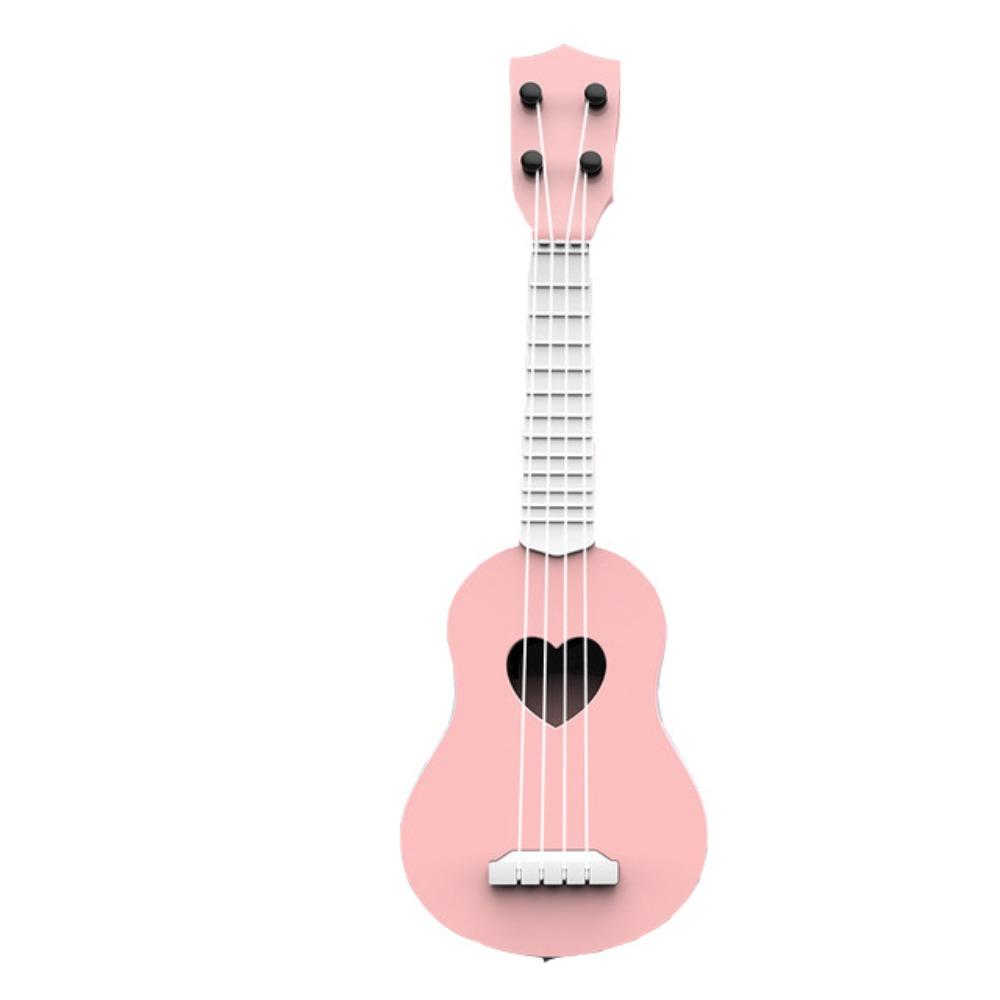 Подарок Детям Детям Мини Укулеле Музыкальные Инструменты Образование Развитие Игрушка Симуляция Гитара розовый